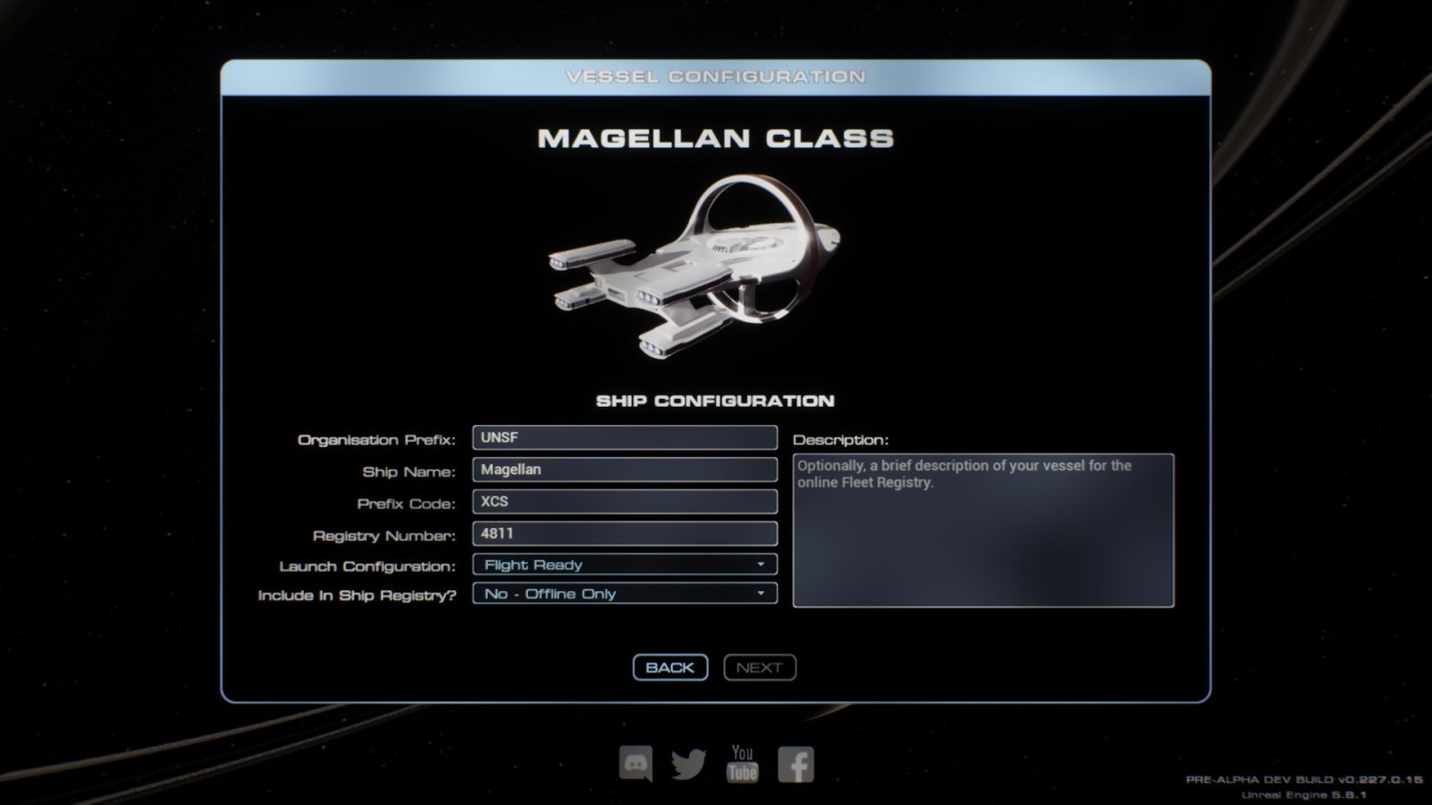 Vessel Configuration