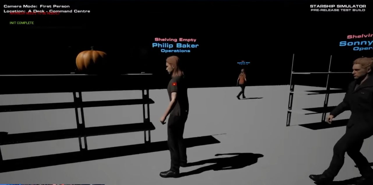 Full 200 NPC crew roster configurable when starting a new game