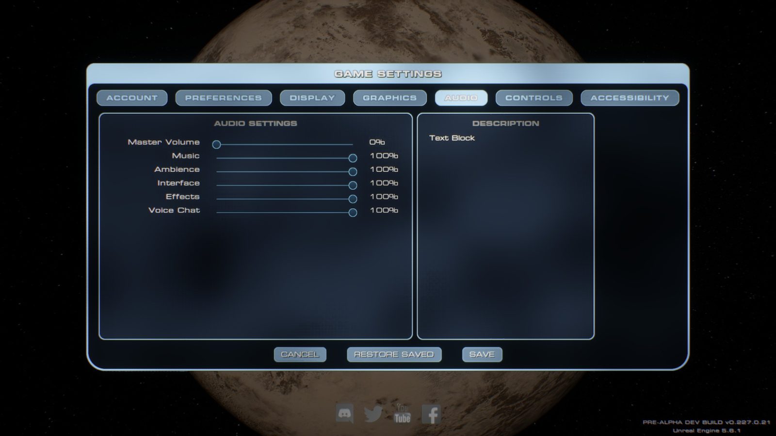Audio Settings