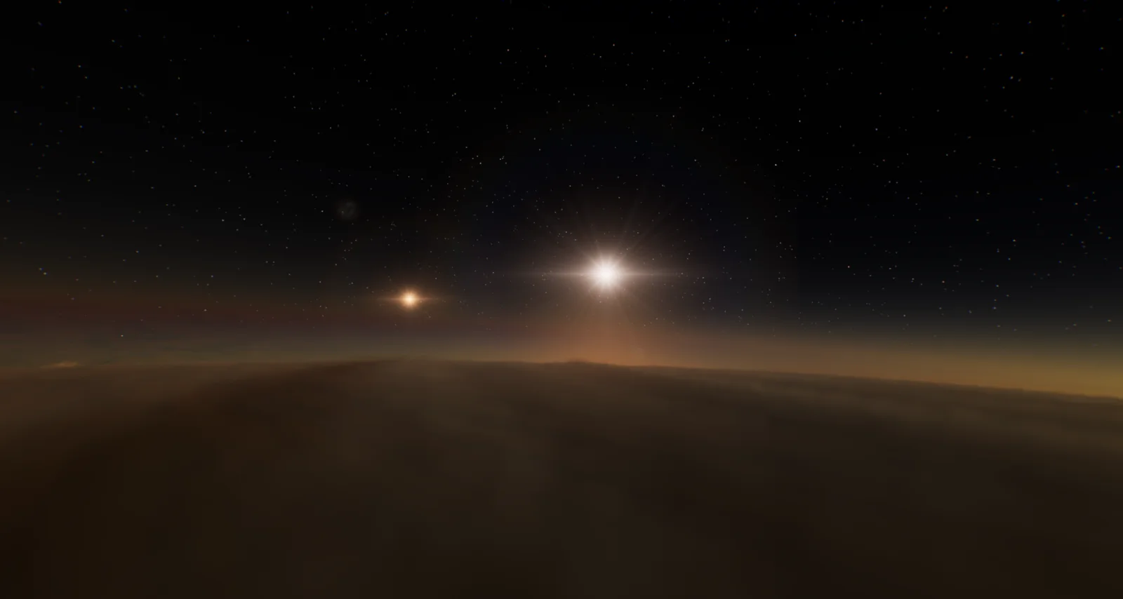 Multi-stars and a Gas Giant
